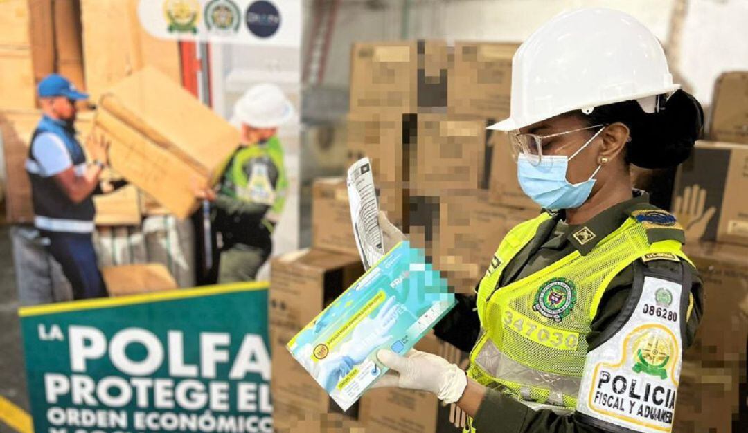 La mercancía está avaluada por más de 400 millones de pesos según la Policía Fiscal y Aduanera