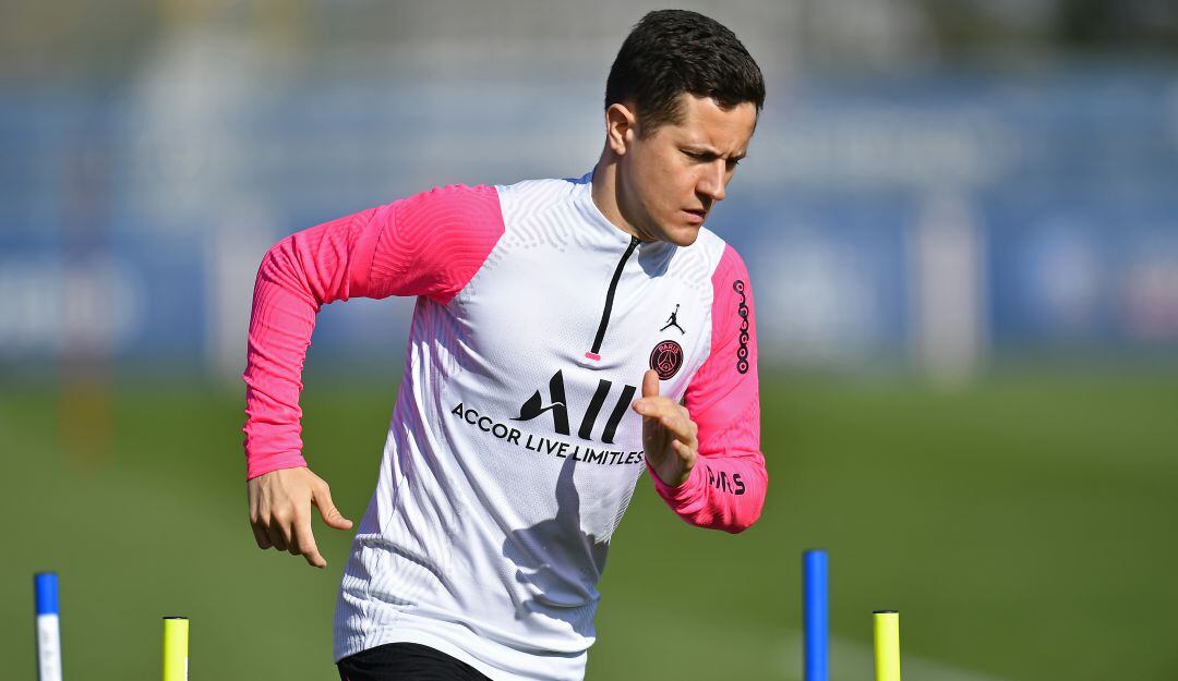 Ander Herrera, volante español del PSG.