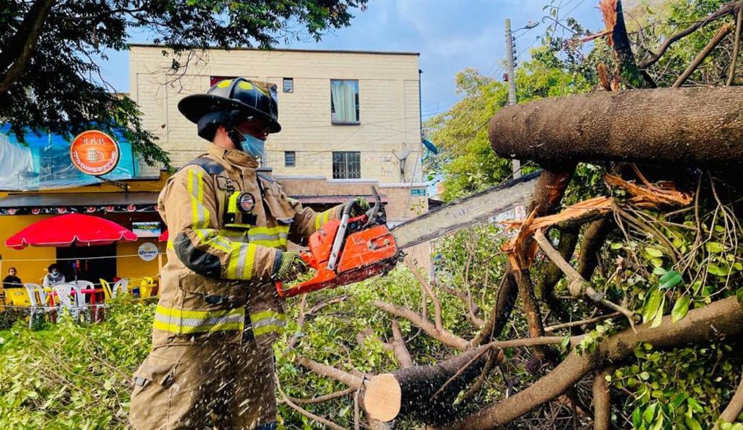 Cortesía Bomberos de Bogotá