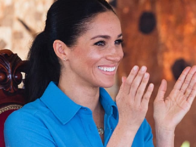 Duquesa de Suxxes, durante su visita a Tonga