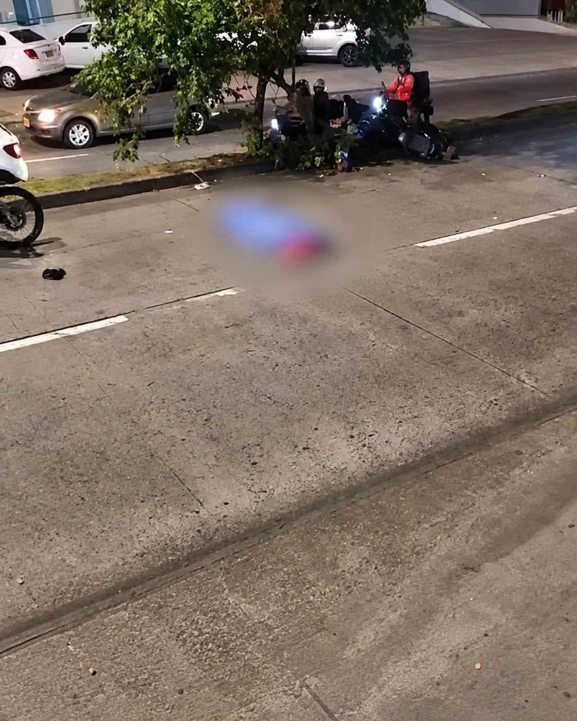 Muere adulto mayor en fuerte accidente en Manizales. Foto: suministrada.