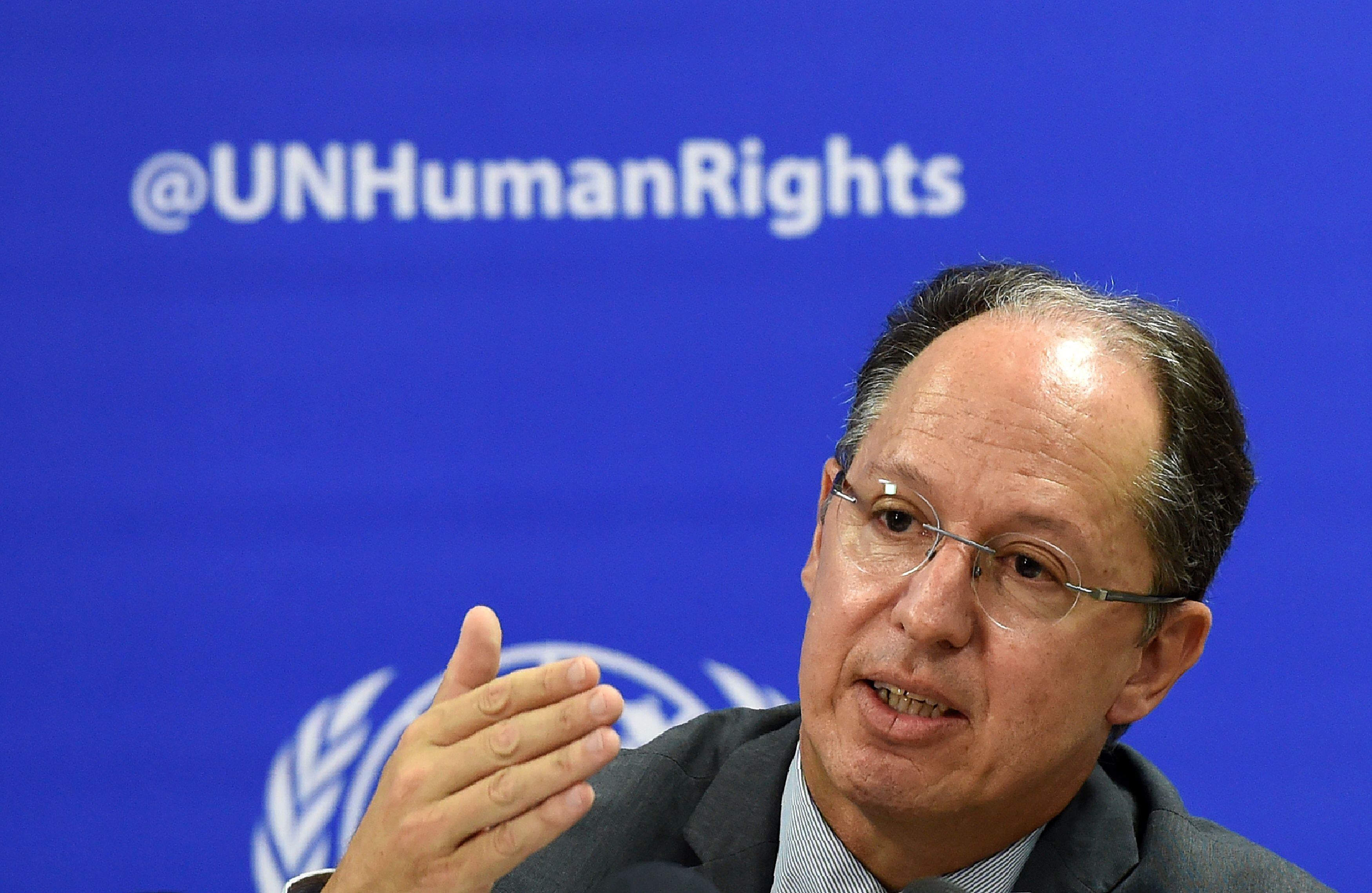 Foto de referencia de Pablo de Greiff, colombiano y exrelator de la ONU. (Photo credit should read ISHARA S. KODIKARA/AFP via Getty Images)