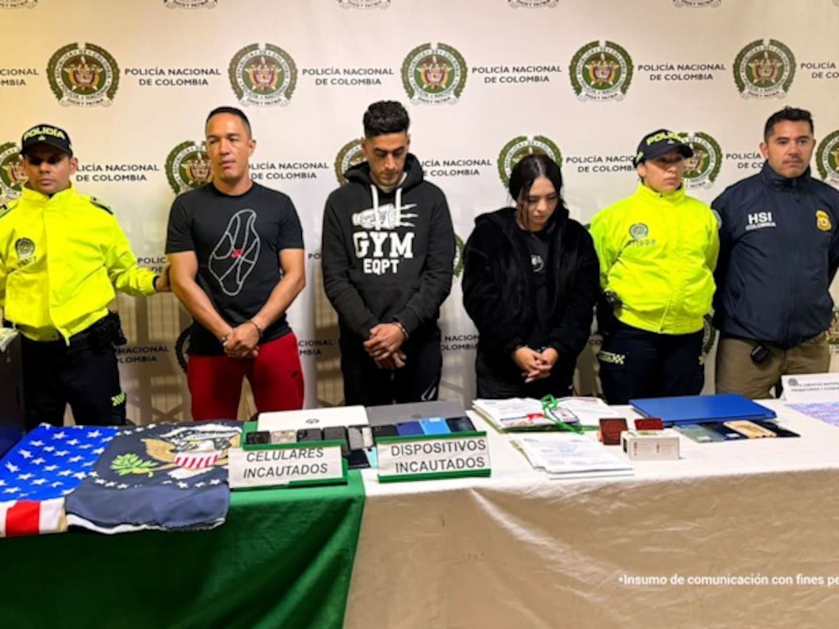 3 capturados en Medellín por millonario fraude de visas de EE. UU. que engañó a miles de migrantes