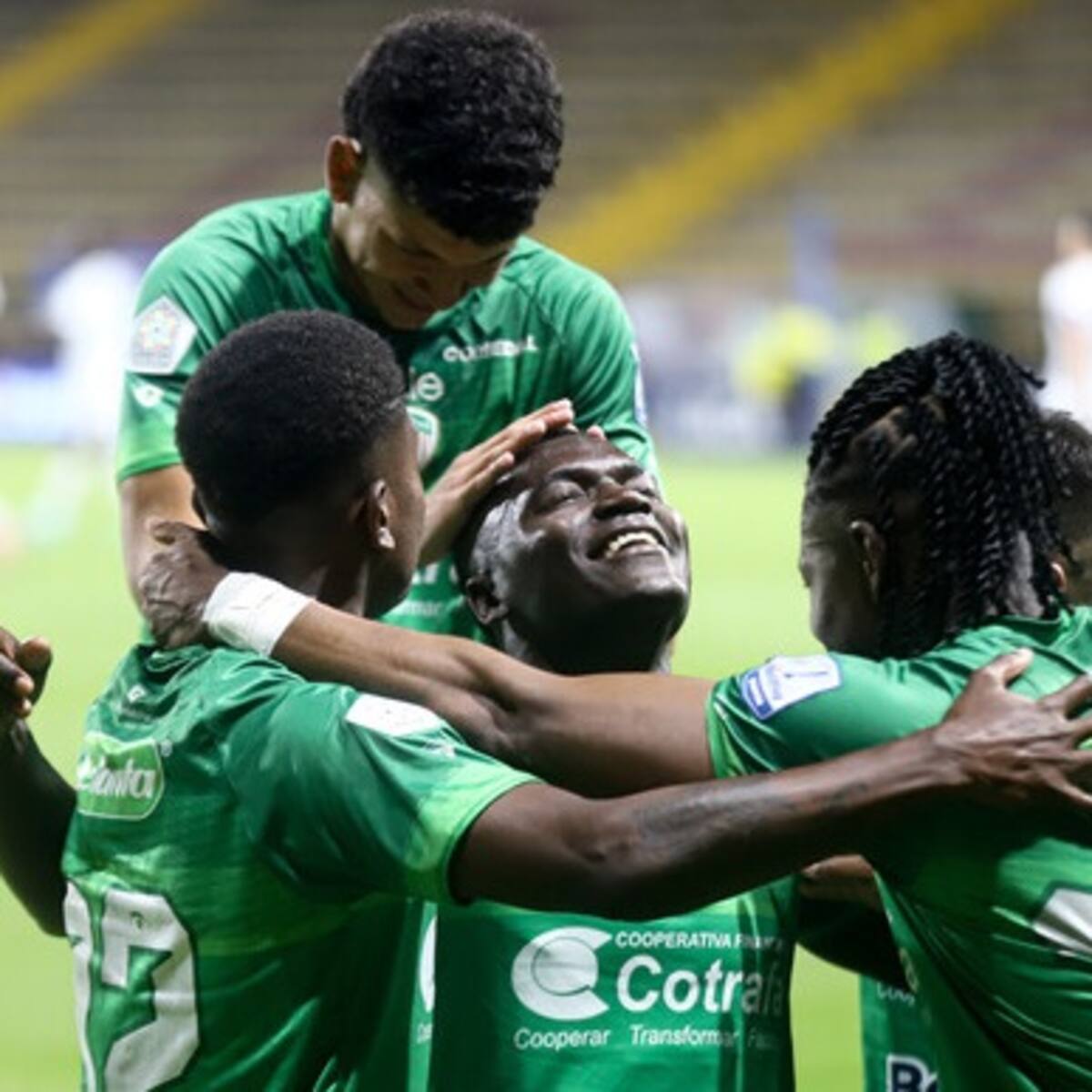 Equidad se reencuentra con el triunfo en goleada a Chicó, que terminó con nueve