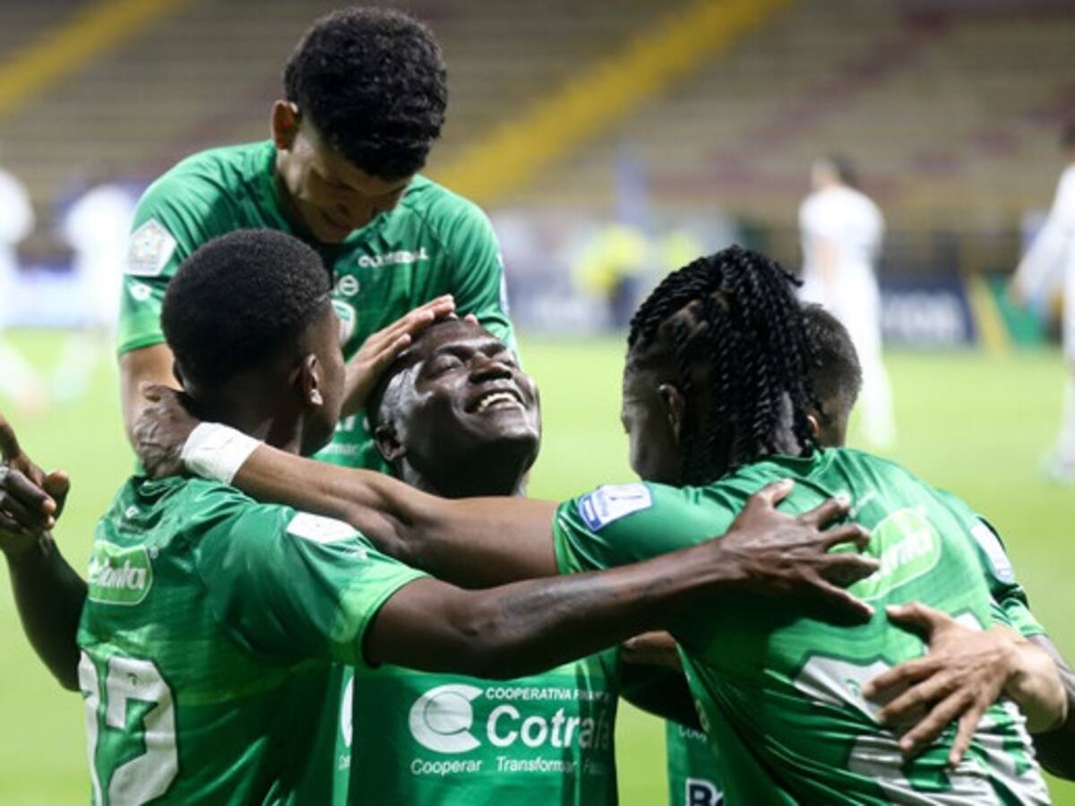 Equidad se reencuentra con el triunfo en goleada a Chicó, que terminó con nueve