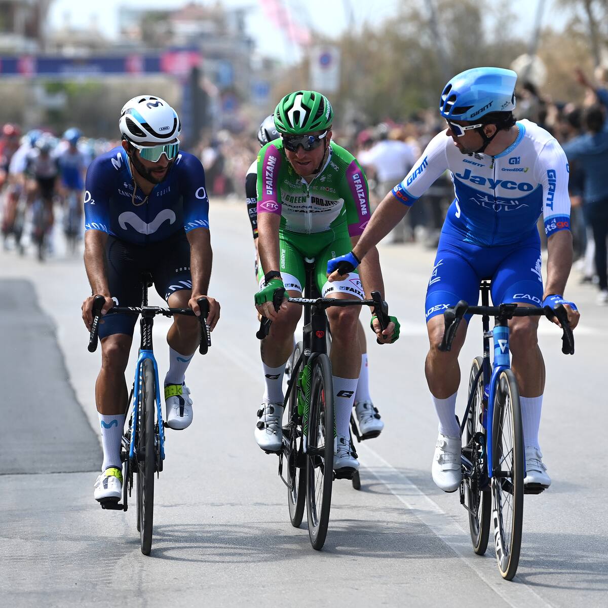 Fernando Gaviria, séptimo en la segunda etapa del Giro de Italia