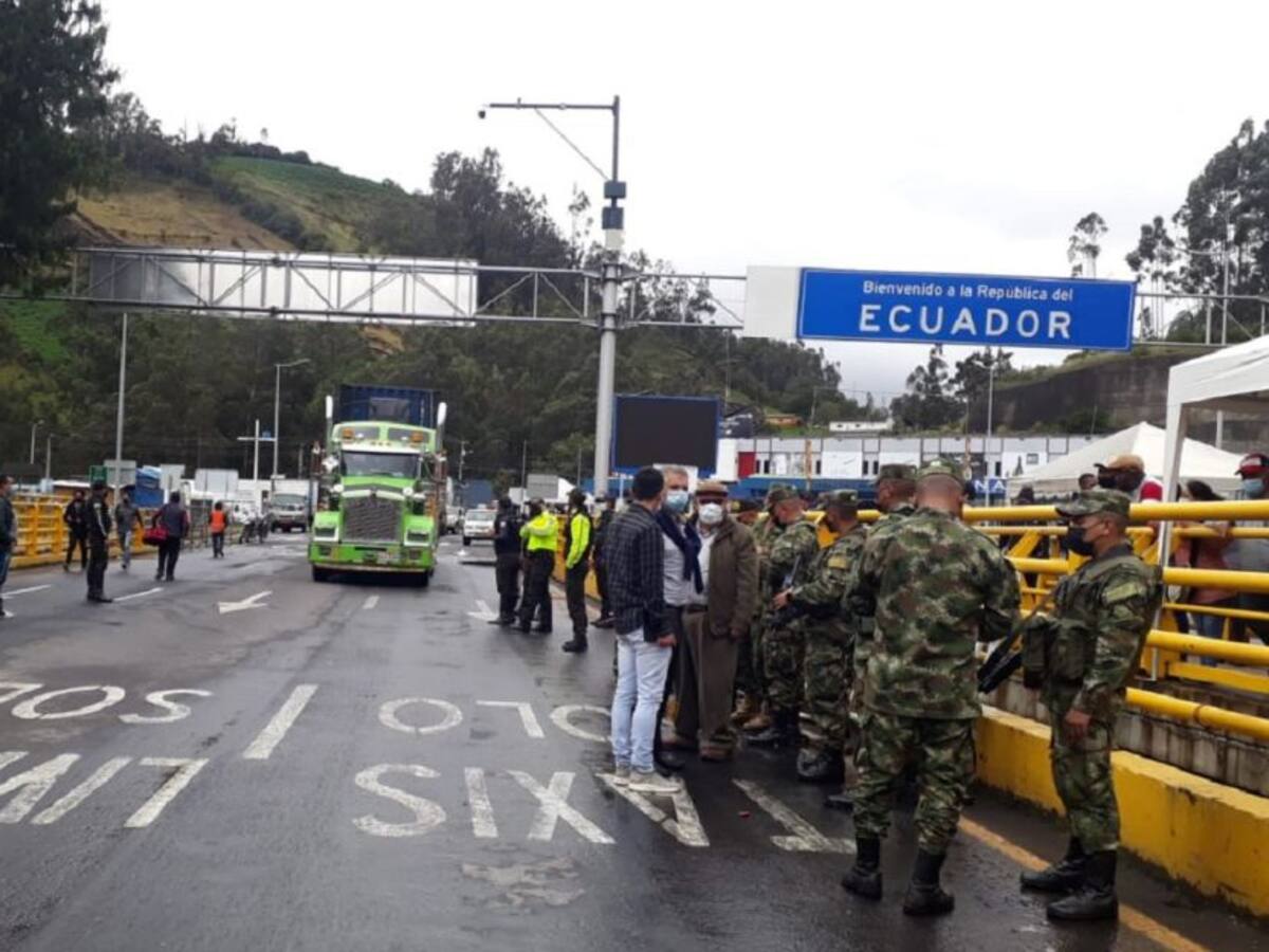 Después de 21 meses se abre la frontera con Ecuador