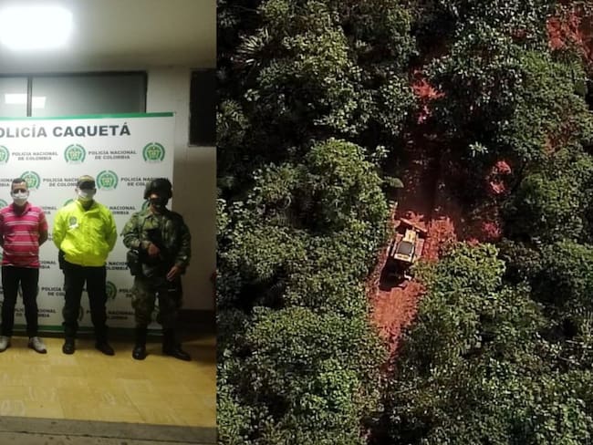 Capturan a hombres en flagrancia por deforestación sin licencia ambiental 
