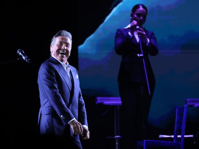 QUITO, ECUADOR - MAY 21: Singer Ricardo Montaner performs during his El Ultimo Regreso World Tour 2026 at Coliseo General RumiÒahui on May 21, 2026 in Quito, Ecuador. (Photo by Franklin Jacome/Agencia Press South/Getty Images)