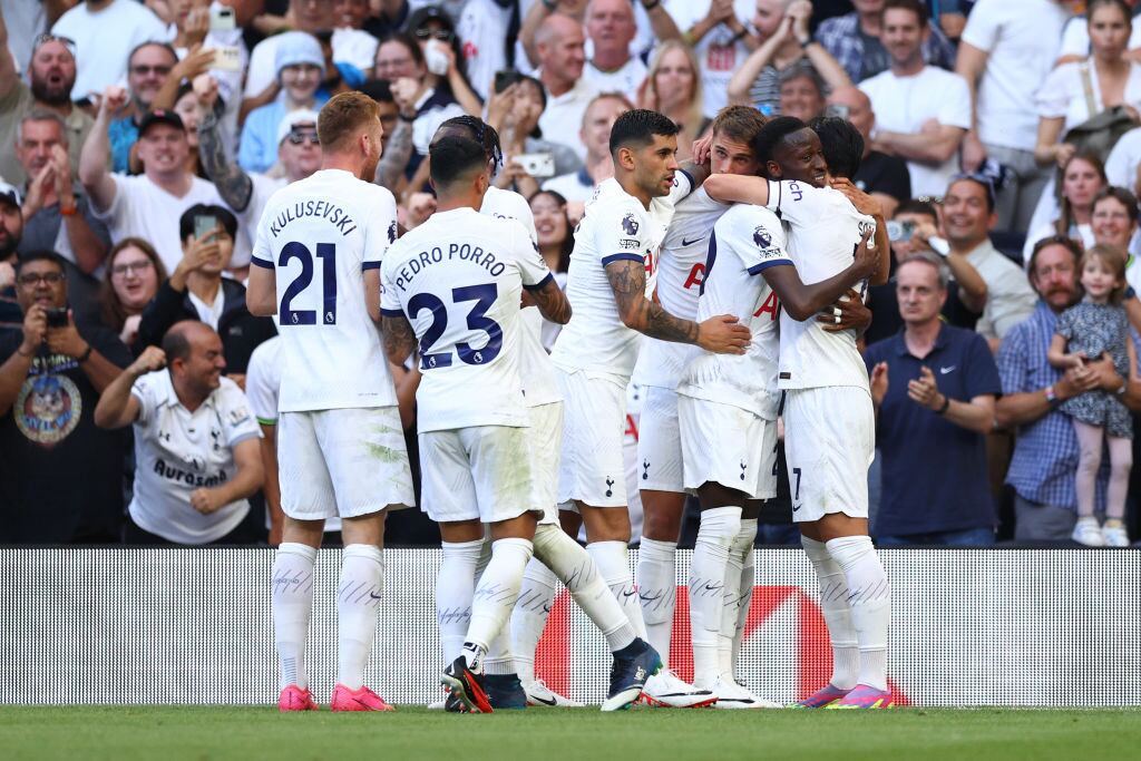 Tottenham se impuso 2-0 a Manchester United por la fecha 2 de la Premier League (Photo by Clive Rose/Getty Images)