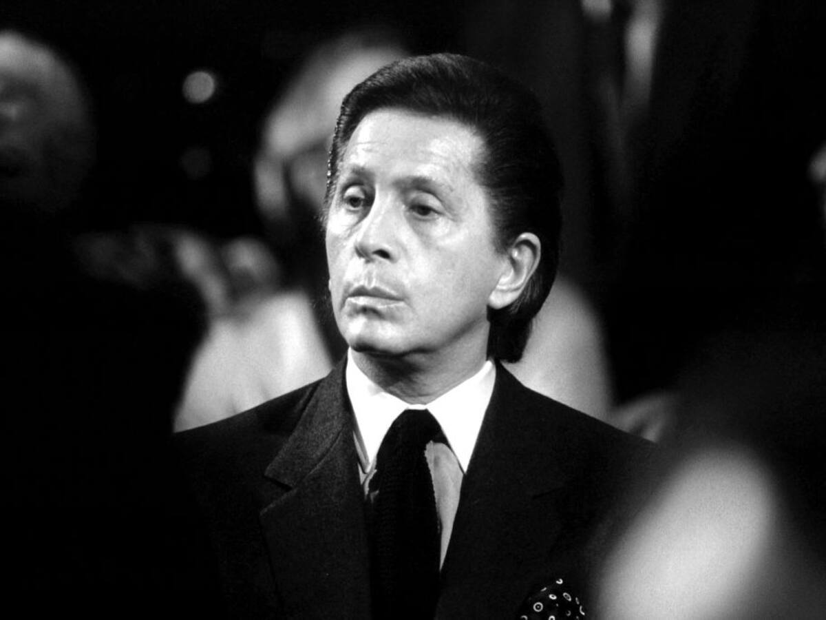 El diseñador Valentino Garavani murió a los 93 años