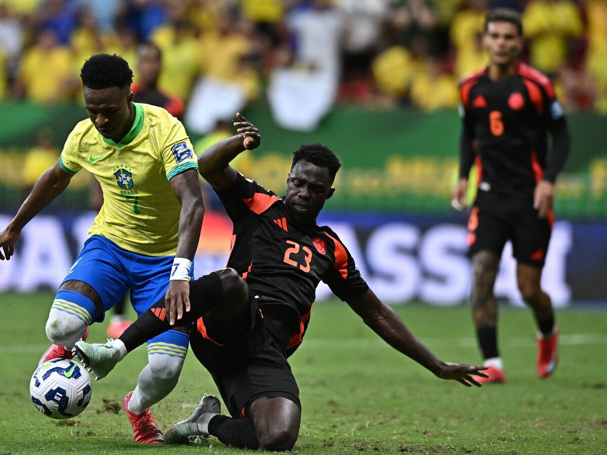 Un agónico gol de Vinícius derrumba las esperanzas de Colombia en Brasil por Eliminatorias