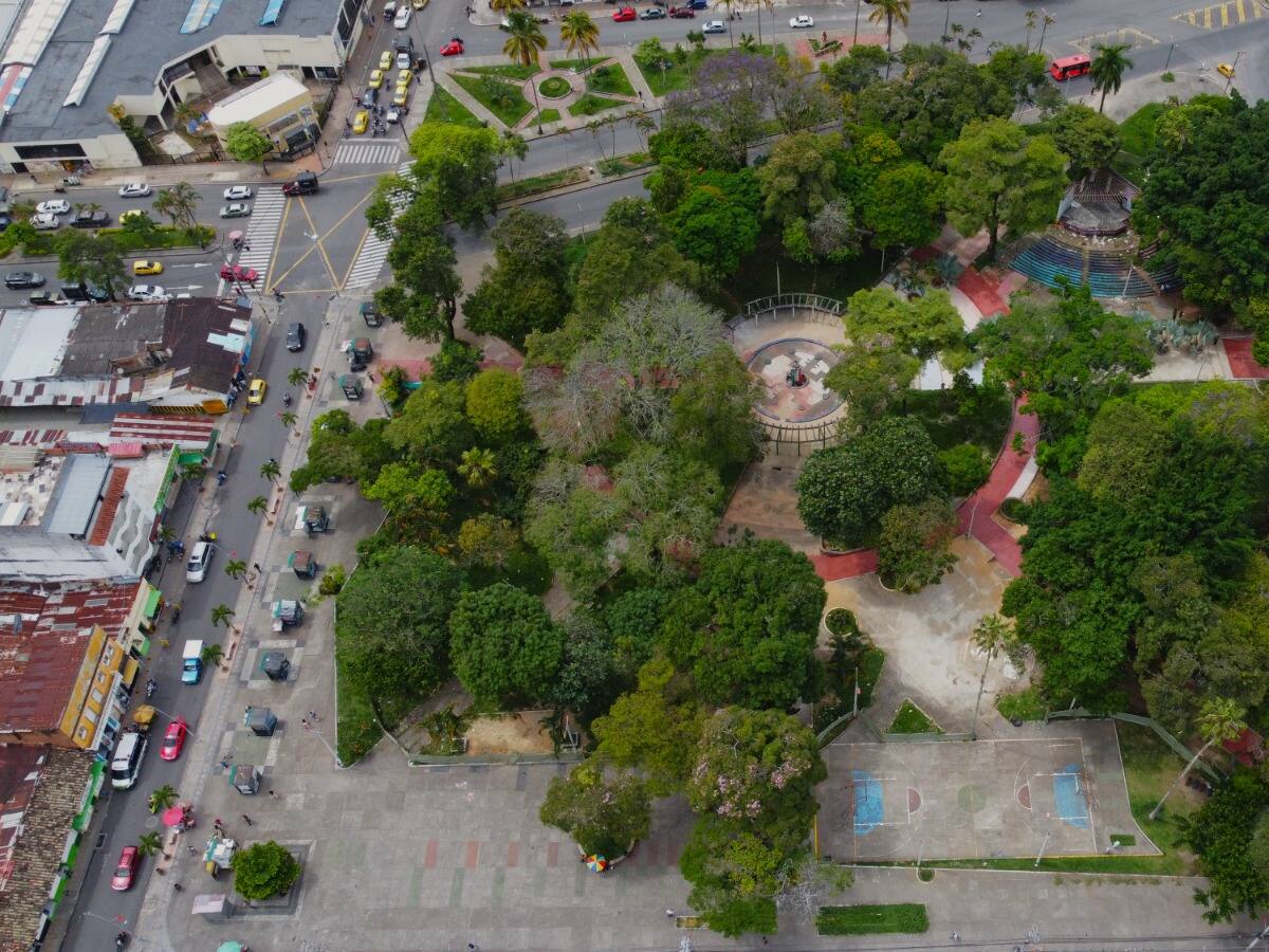 Ibagué Limpia asegura que avanza recuperación del Parque Andrés López de Galarza