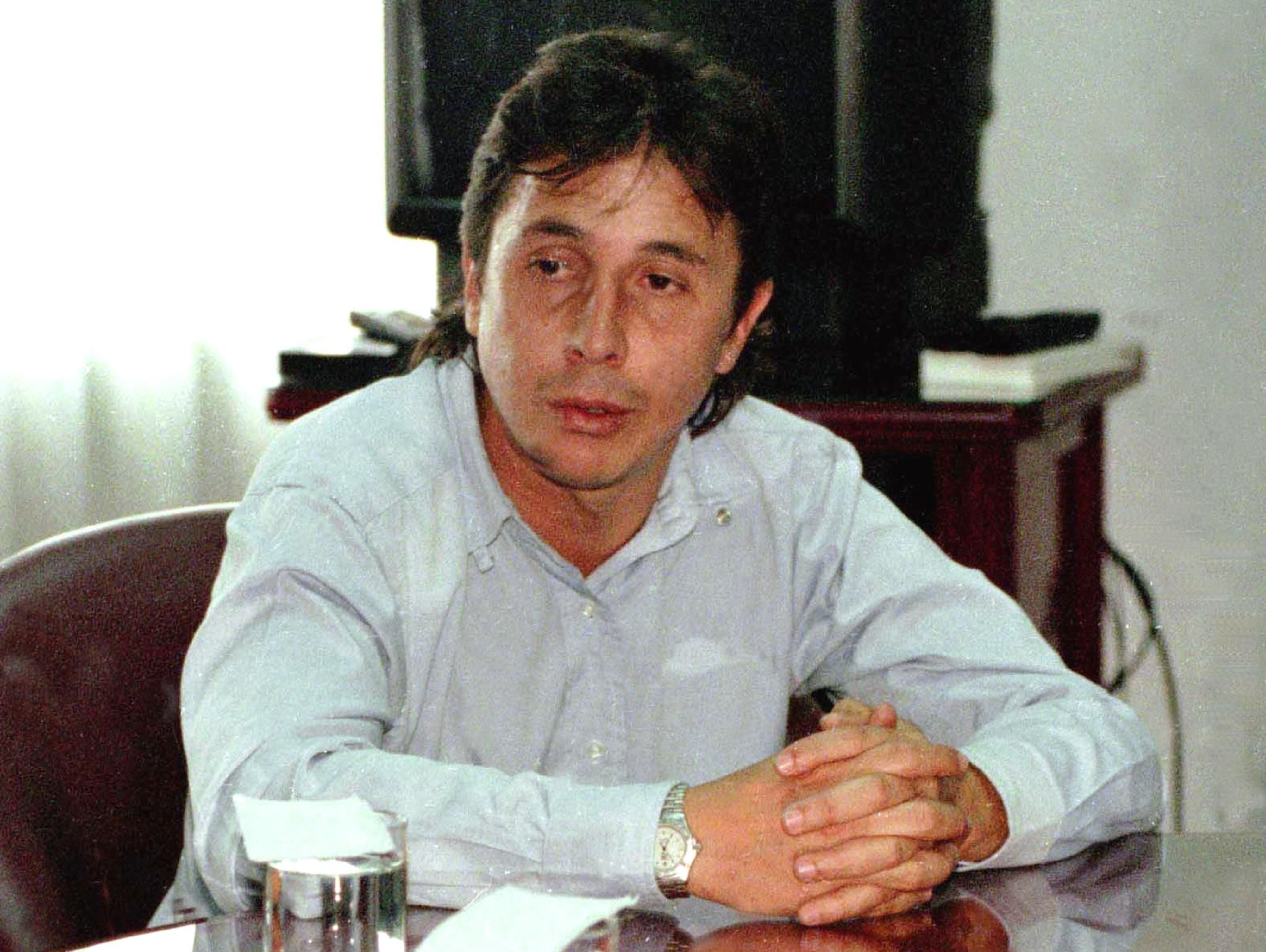 Fabio Ochoa Vásquez en noviembre de 1999. Foto: Javier Casella / AFP via Getty Images