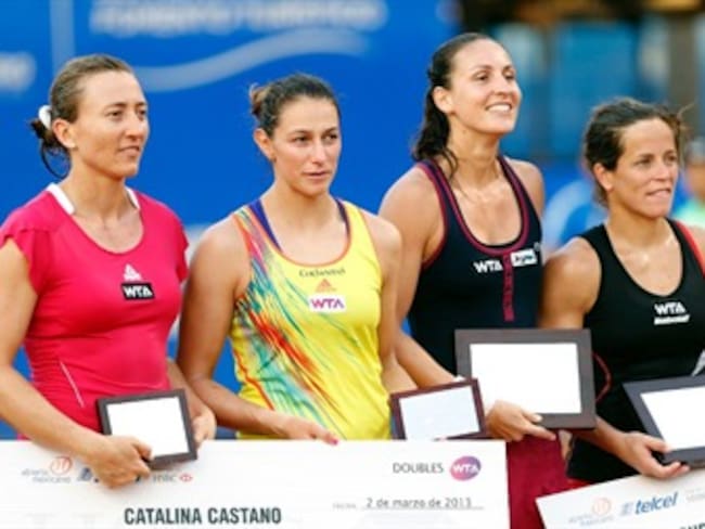 Catalina Castaño y Mariana Duque cayeron en la final de Acapulco