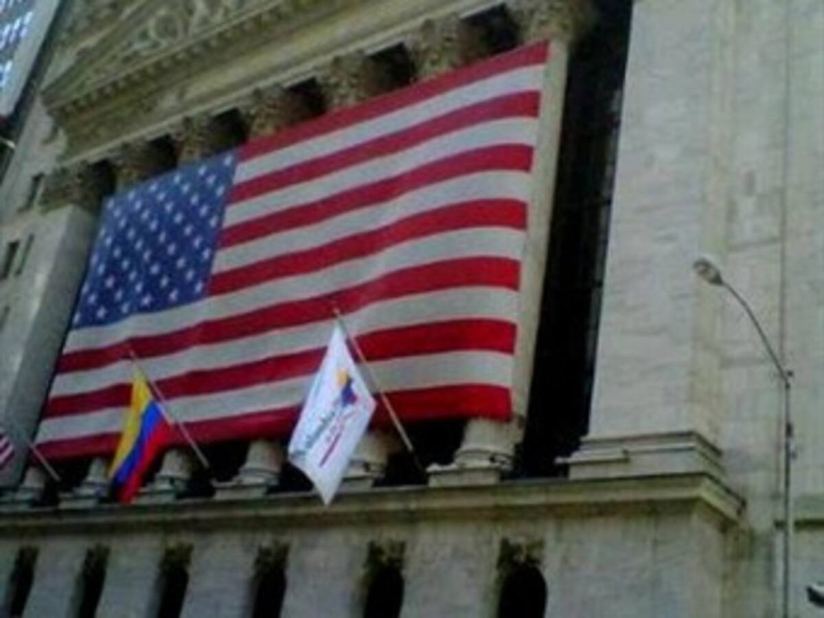 Colombia dio el campanazo en la bolsa de Nueva York