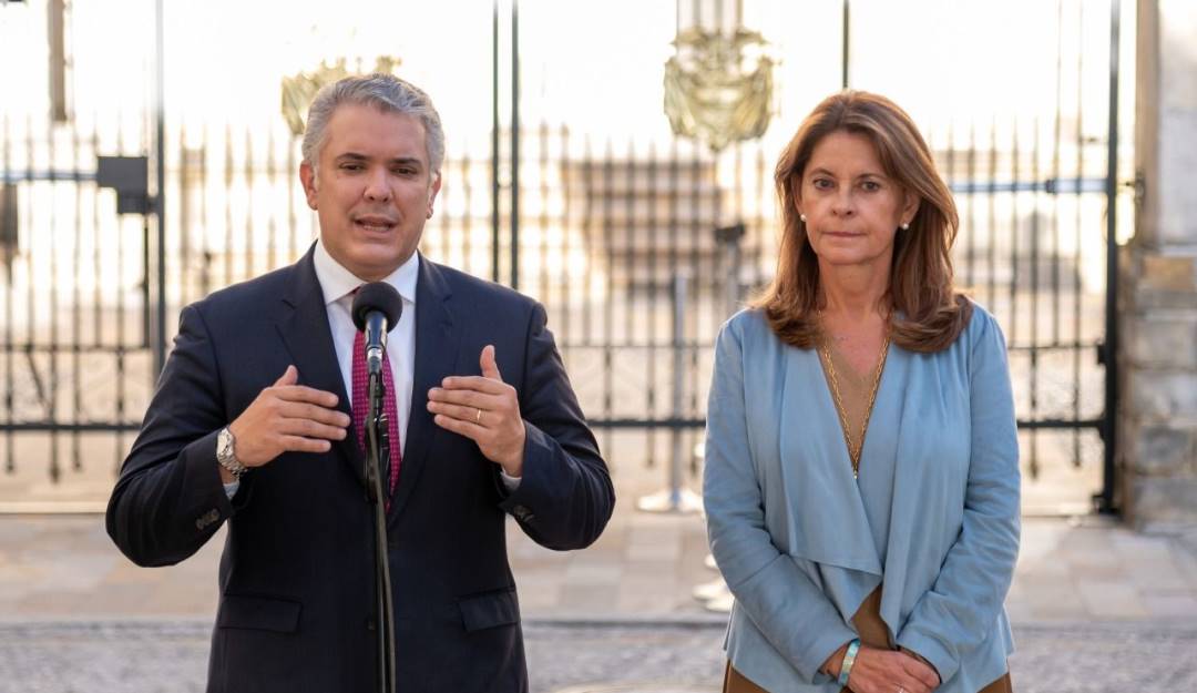 Presidente Iván Duque y Canciller Marta Lucia Ramírez / Presidencia