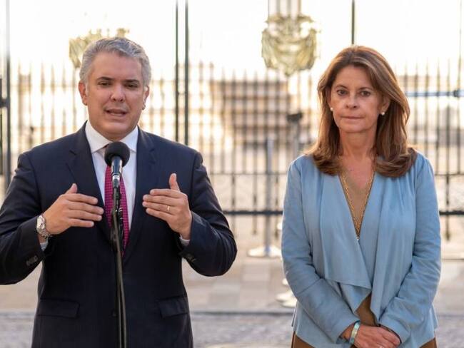 Presidente Iván Duque y Canciller Marta Lucia Ramírez / Presidencia