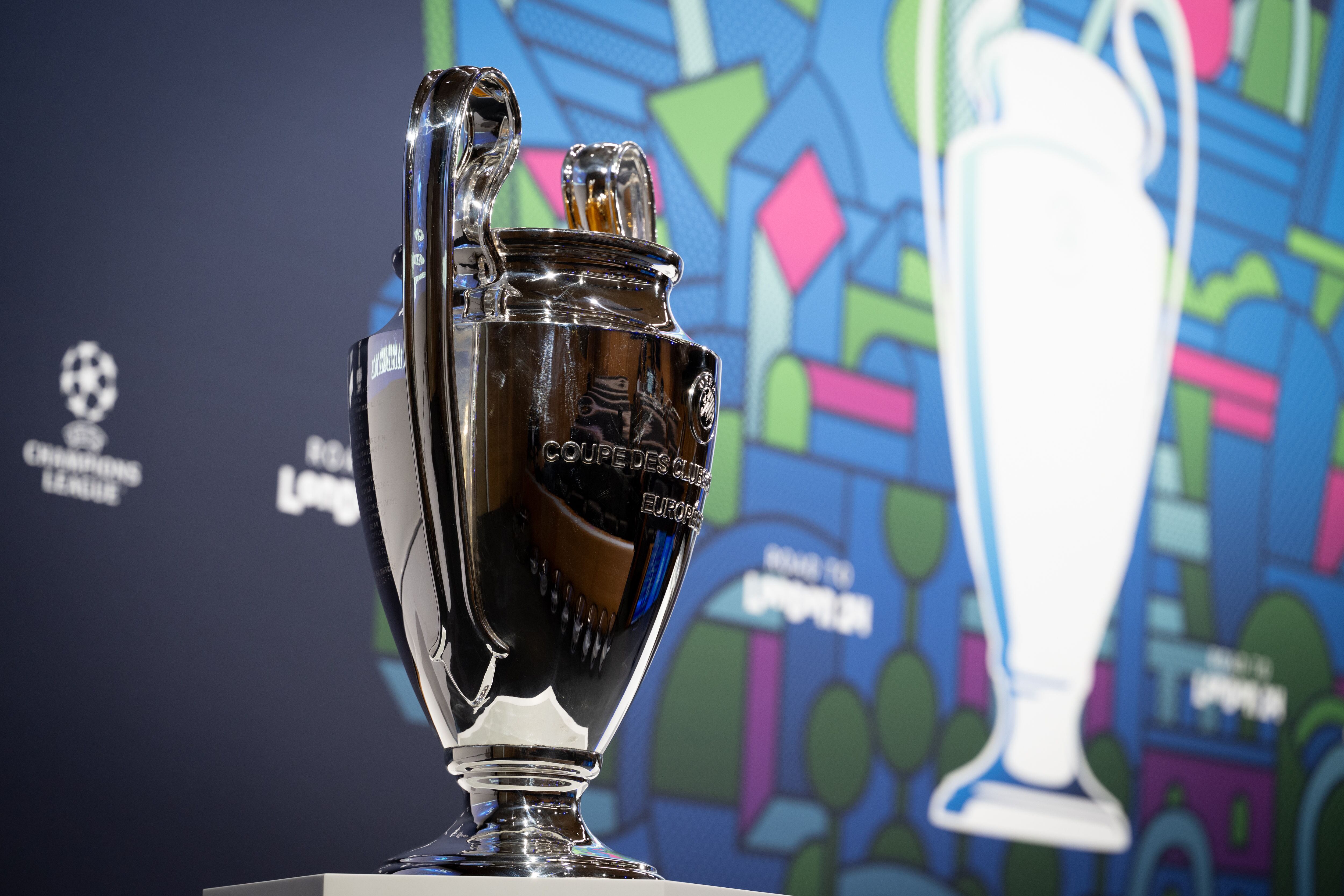 Trofeo de la Liga de Campeones. (Photo by Kristian Skeie - UEFA/UEFA via Getty Images)