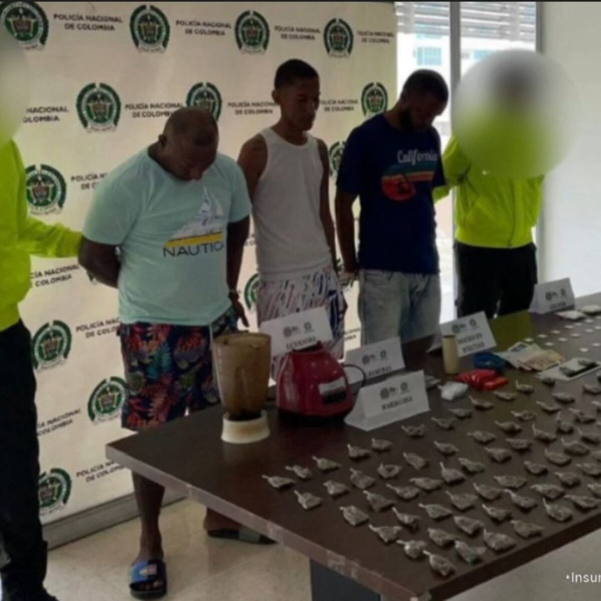 Tres presuntos jíbaros enviados a la cárcel de Ternera en Cartagena