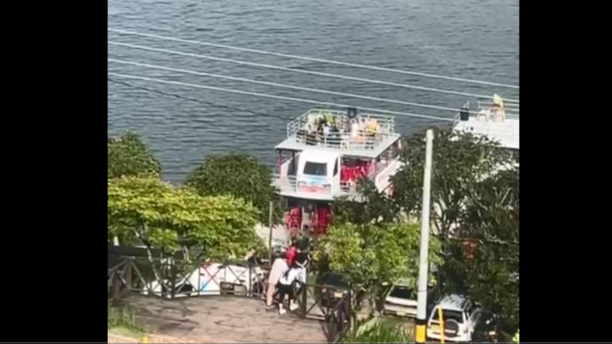 Una extranjera murió y tres turistas más heridas por una descarga eléctrica en embalse de El Peñol