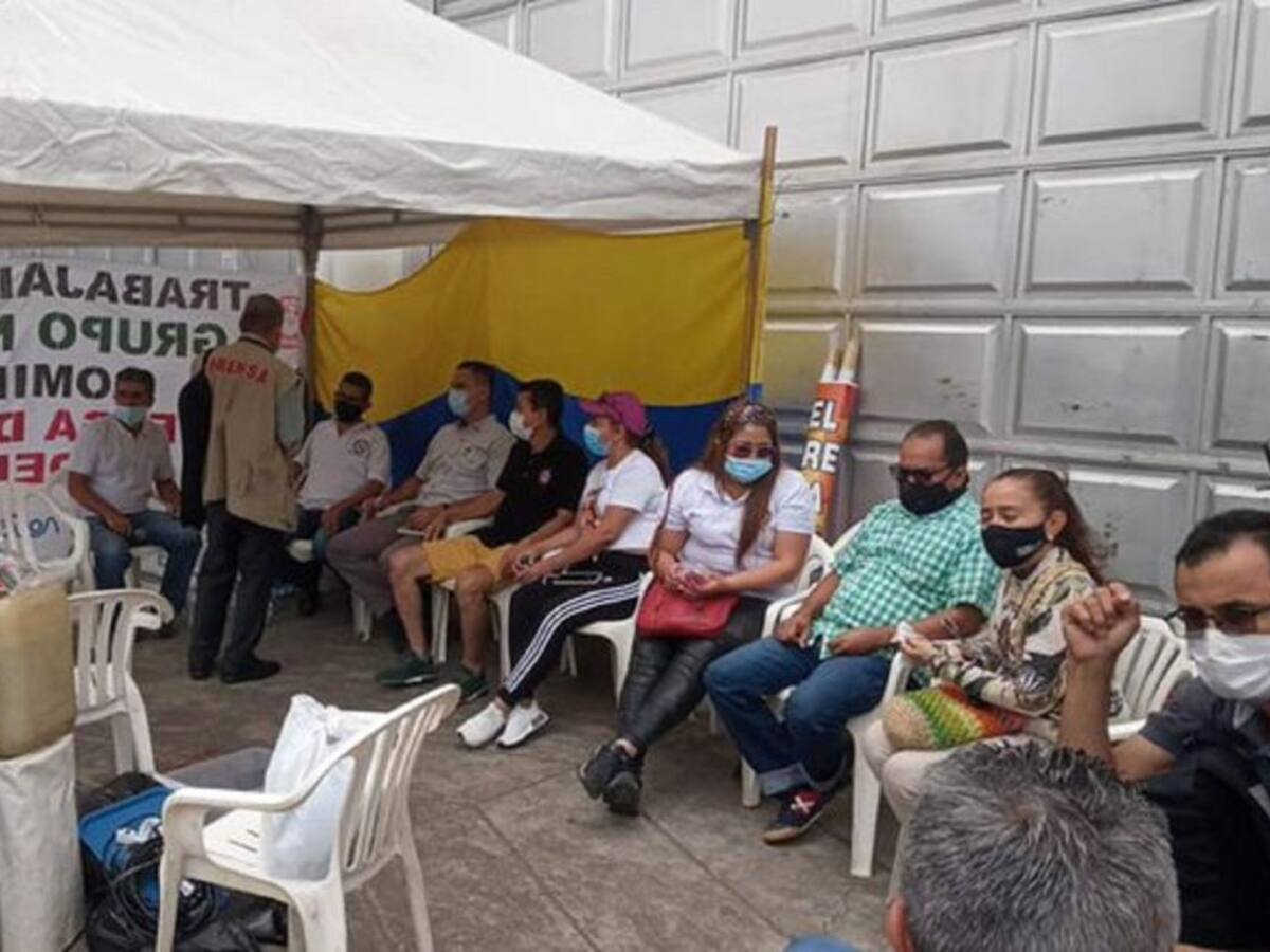 Continúa huelga de hambre de trabajador en Cúcuta