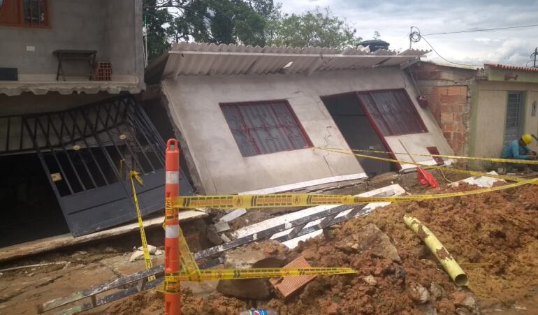 Casas del barrio Aeropuerto.