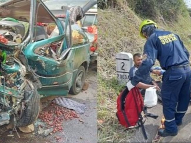 En el cruce de Guadalupe Suaza sobre la vía que conduce al departamento del Caquetá.