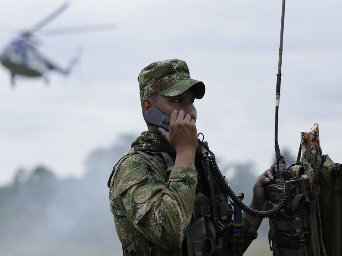 En San José de Uré el Ejército evitó una acción criminal del Clan del Golfo