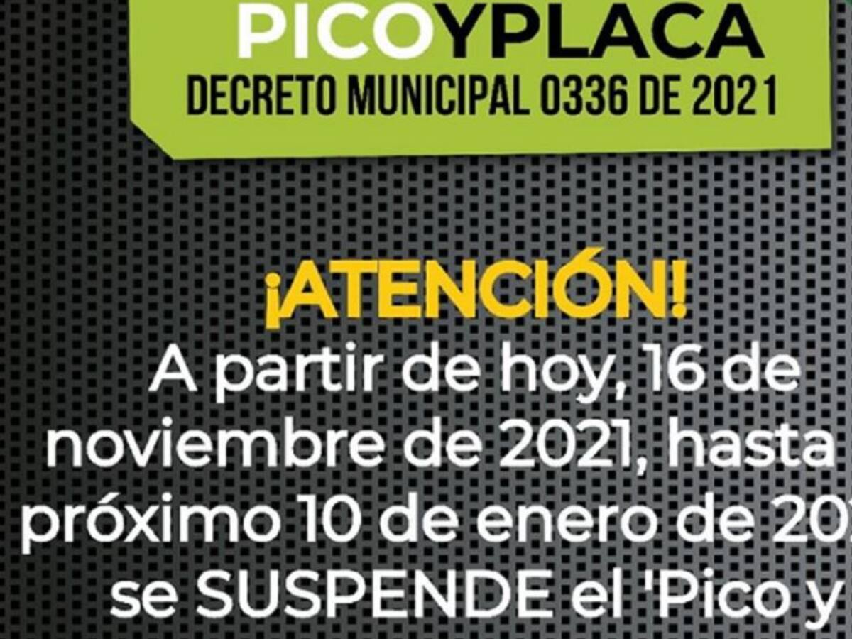 Suspenden la medida del pico y placa para taxis en Cúcuta