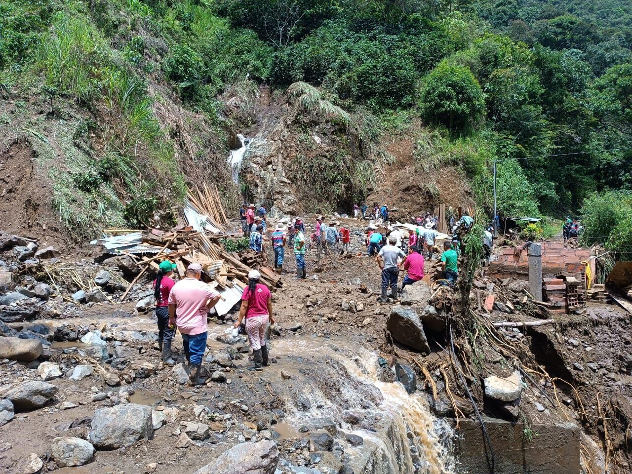 Vereda La Georgia Ituango- foto cortesía