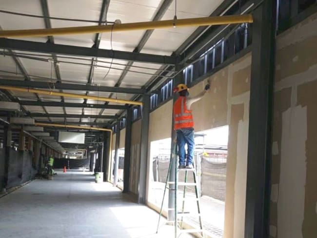 ANI retoma obras de ampliación de pérgola del aeropuerto de Cartagena
