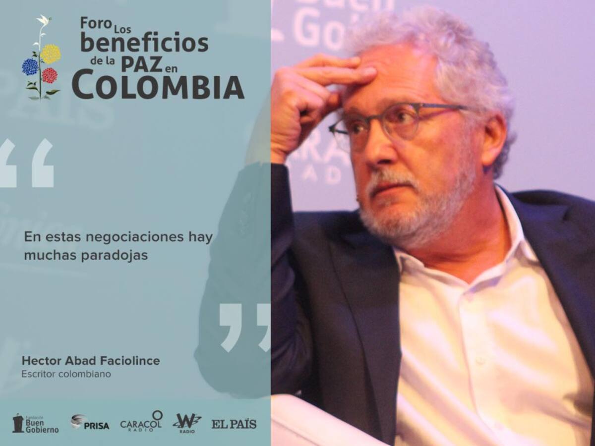 El escritor y periodista hablan de los relatos de violencia del pasado y de las posibilidades de narrativas de paz del futuro.