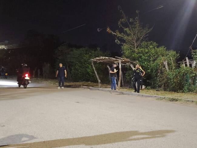 Ataque con granada en el barrio La Ínsula / Foto: Cortesía