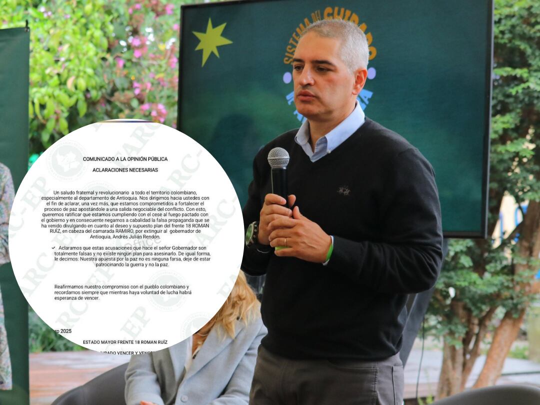 Andrés Julián Rendón y comunicado de disidencias