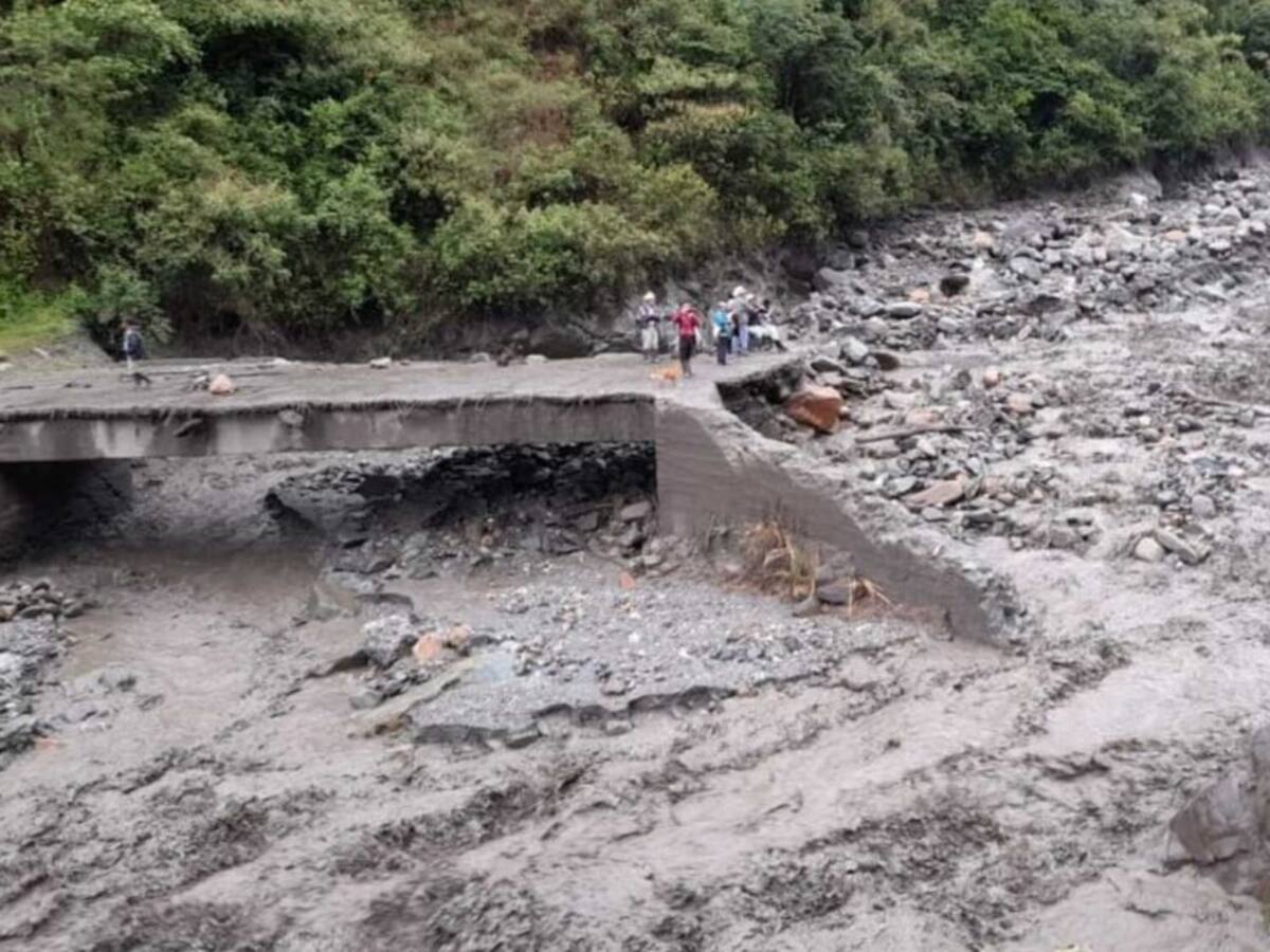 Aguaceros torrenciales dejan incomunicadas zonas veredales en el Cauca