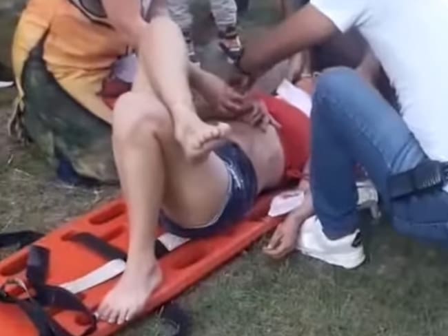 El caso quedó a disposición de las autoridades competentes. Foto Redes Sociales.