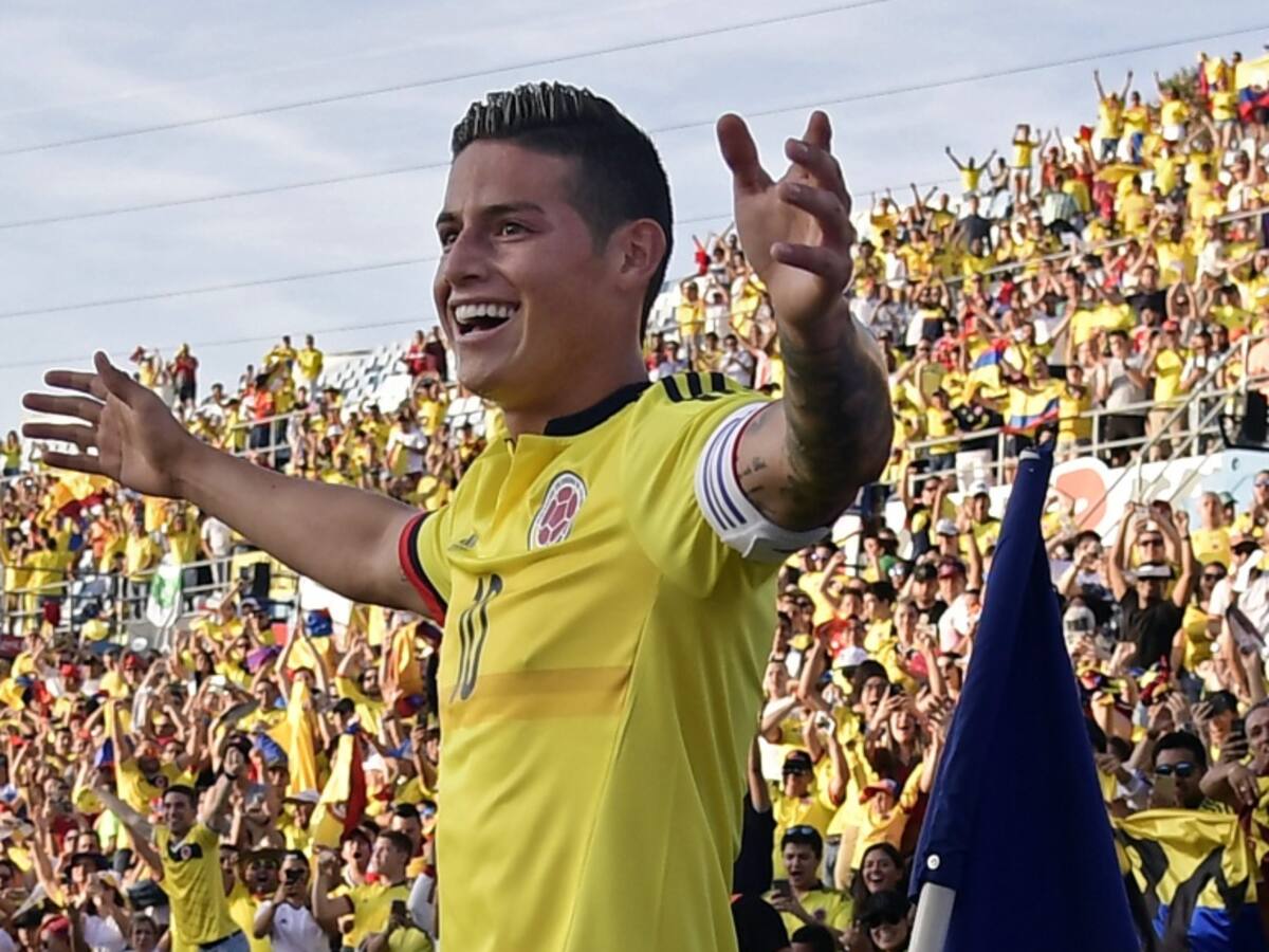 James Rodríguez, convocado para los partidos de eliminatorias