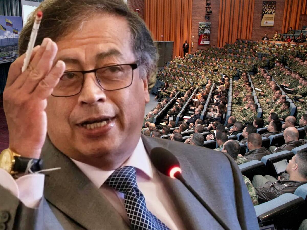 El desconcierto de los altos oficiales de las FFMM con el presidente Gustavo Petro