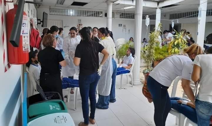 Autoridades de salud procederán a tomar las medidas correspondientes al caso.