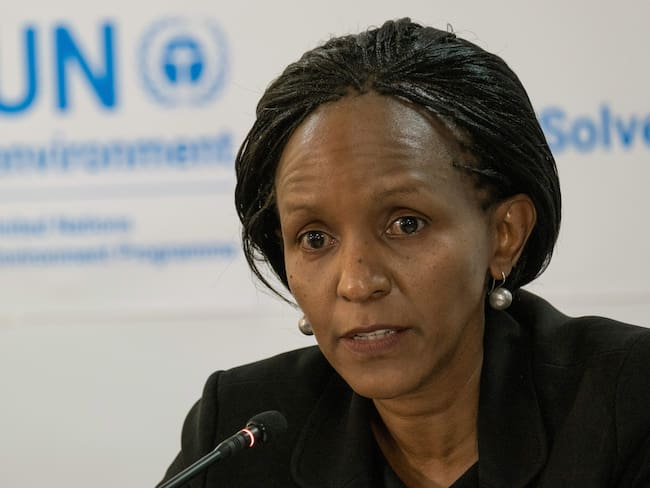 La subsecretaria general de Asuntos Humanitarios de la ONU, Joyce Msuya.
(Foto: YASUYOSHI CHIBA/AFP via Getty Images)