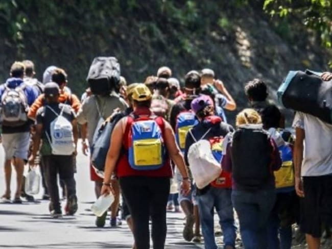 Migración venezolana - AFP