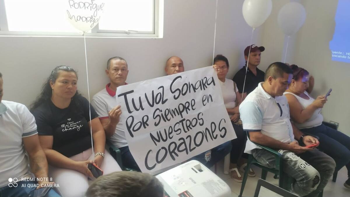 Habitantes de San Cayetano realizaron plantón por la muerte de lideresa ambiental