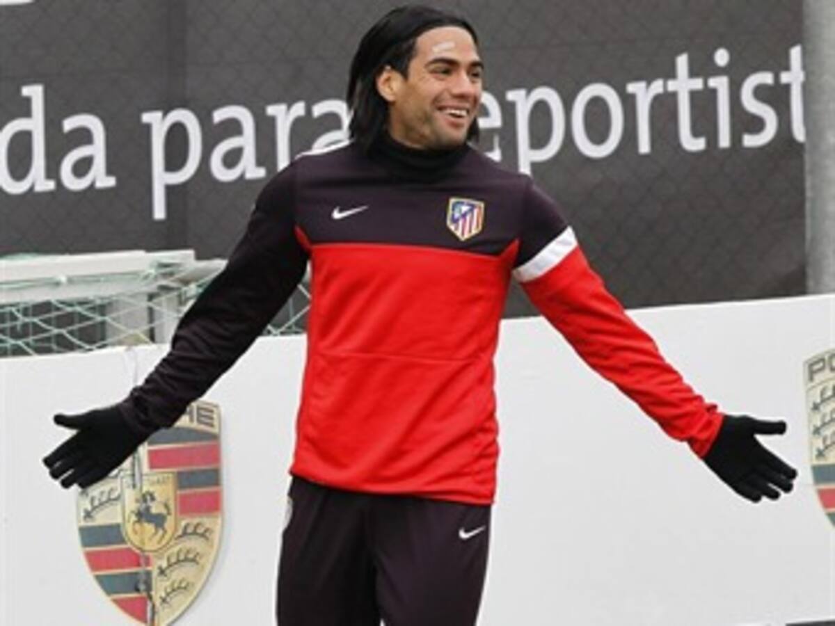 Falcao rugirá por primera vez en el Bernabéu en el derbi madrileño