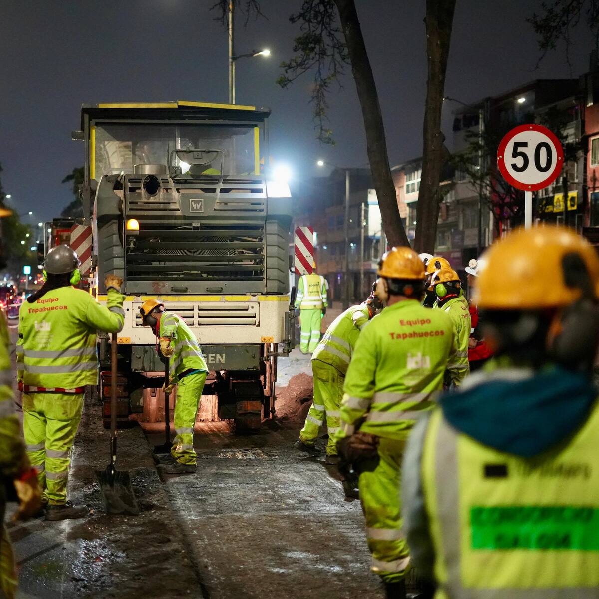 Alcaldía de Bogotá supera el millón de metros cuadrados de huecos reparados