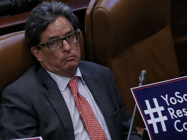 Ministro de Hacienda, Alberto Carrasquilla.