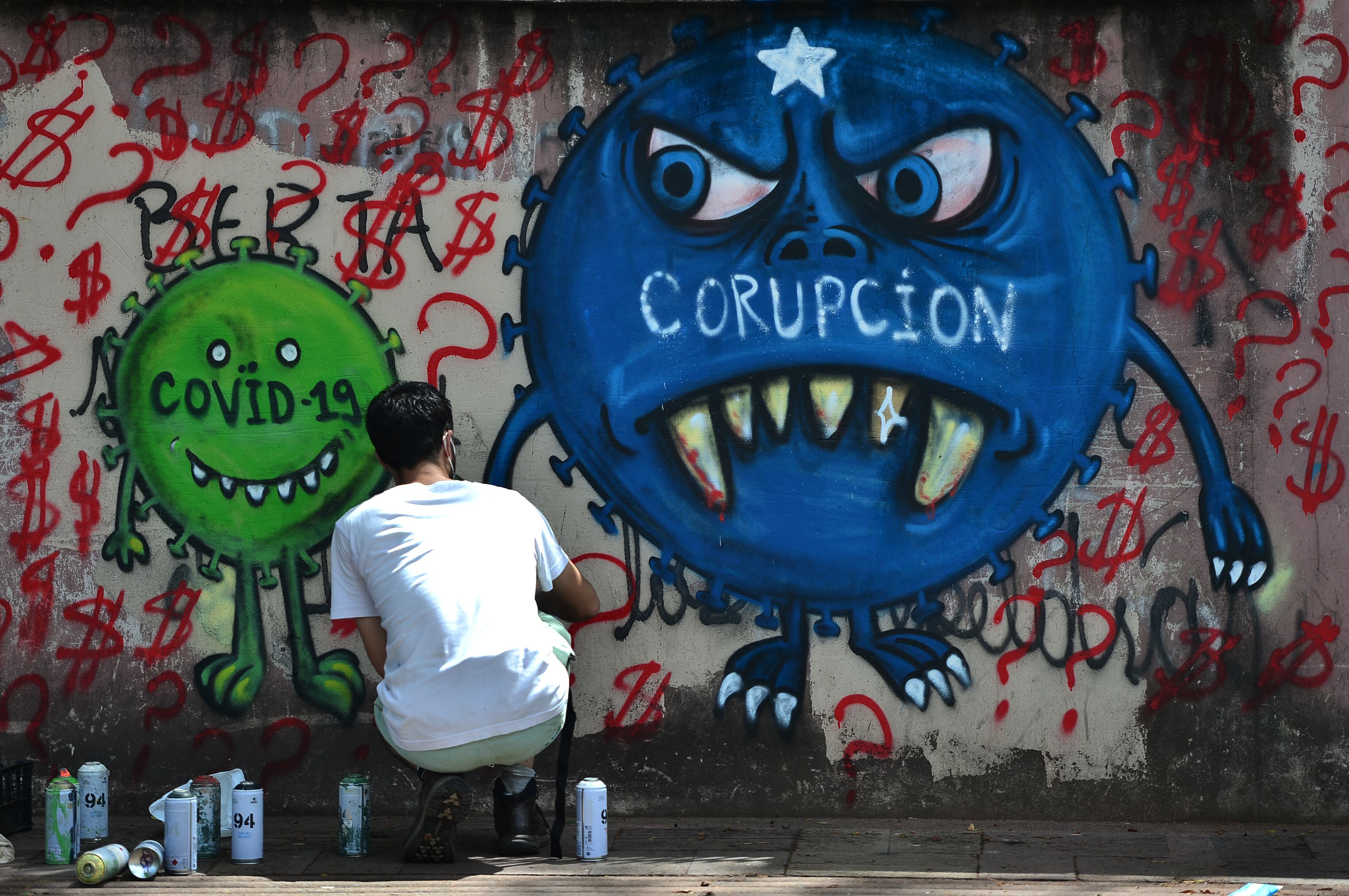 Según el informe, la mayor preocupación de la ciudadanía en América Latina durante varios años es la corrupción.  
(Foto:    ORLANDO SIERRA/AFP via Getty Images)