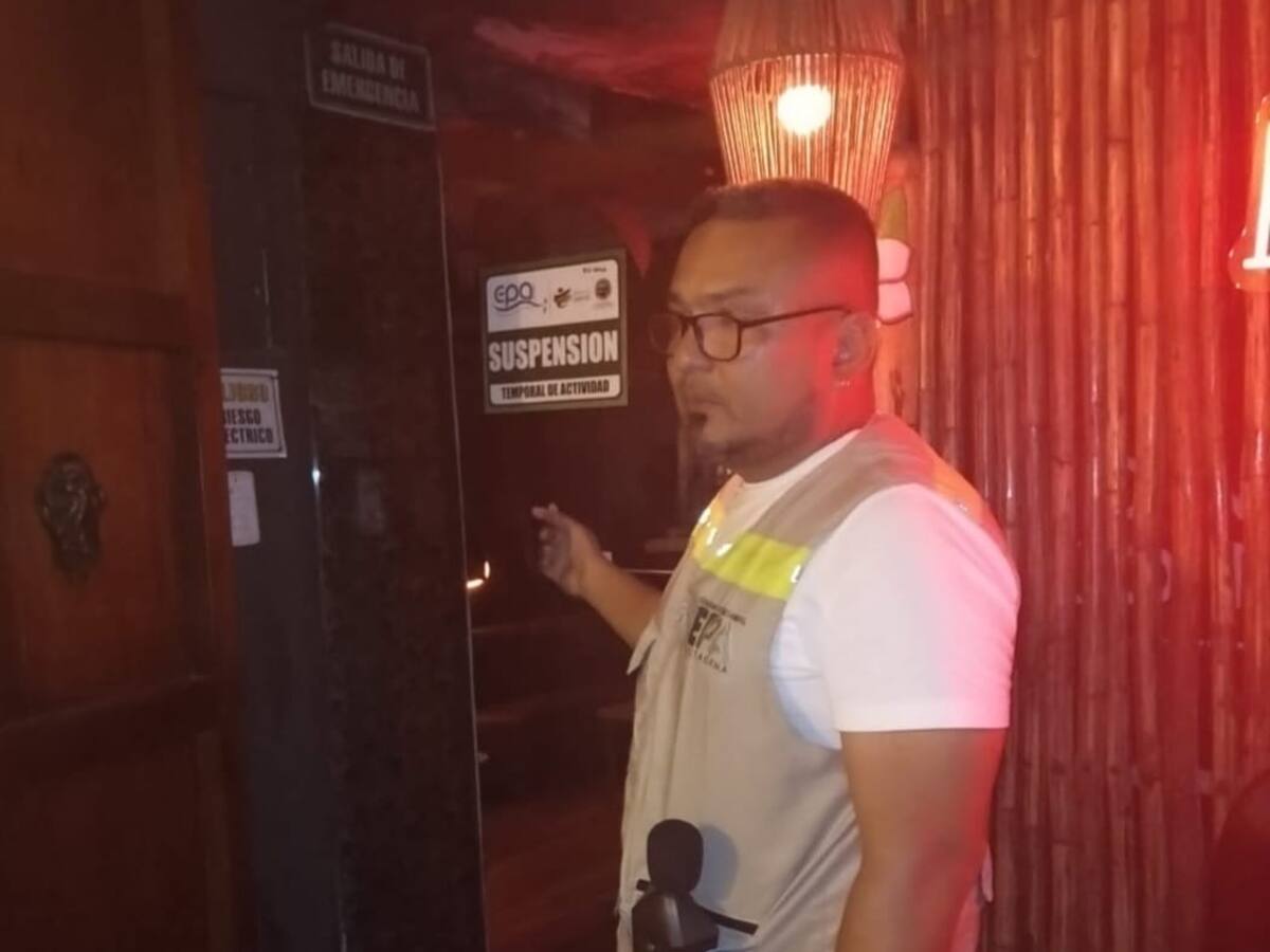 Sancionados dos negocios en el centro de Cartagena por altos niveles de ruido