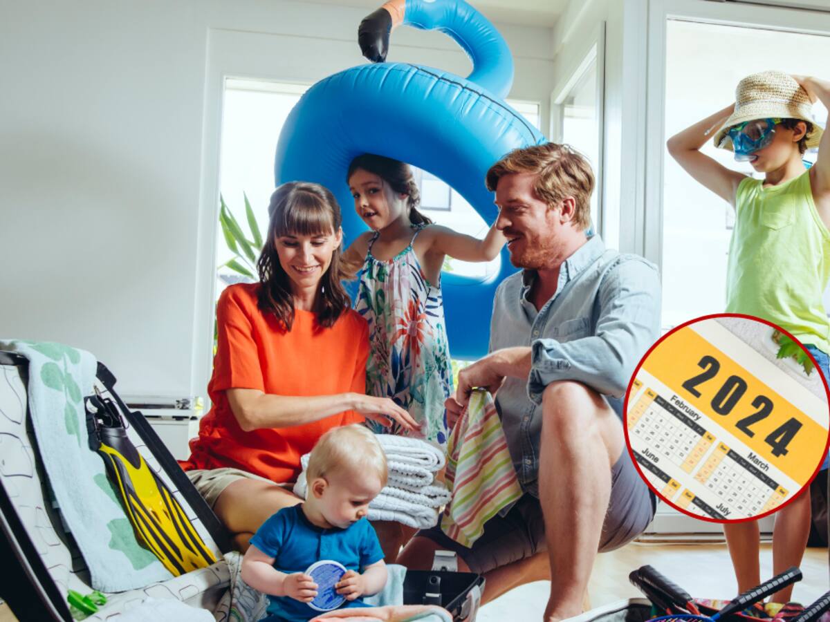 ¿Cuánto duran las vacaciones de junio-julio según el calendario escolar 2024?