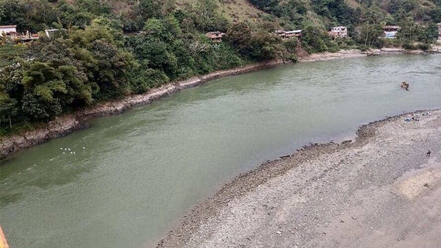 Río Cauca en Puerto Valdivia, Antioquia. Foto: Colprensa